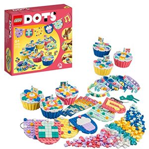 Lego 41806 Dots Le Kit de Fête Ultime, Jeux Anniversaire, Cadeau pour Sachets de Fête, avec Cupcakes, Jouets Bracelets et Guirlandes, Décoration, Enfants - Publicité