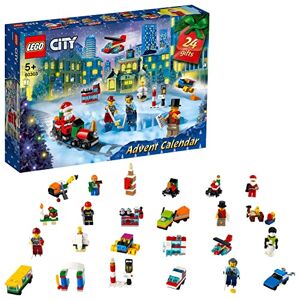 Lego 60303 City Calendrier de l’Avent Jouet 2021, Mini-Jouets à Collectionner, Enfants dès 5 Ans, avec Tapis et Minifigures - Publicité