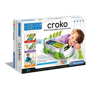 Clementoni - Coding Lab-Coko, Robot Crocodile programmable, 52384, Multicolore - Publicité