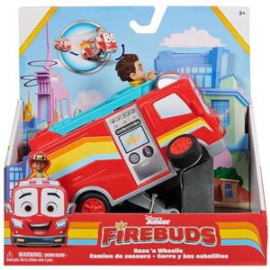 Spin Master Disney Junior Firebuds, Camion de Pompier Bo et Flash à rétrofriction et Roue arrière, Jouets pour Filles et garçons à partir de 3 Ans - Publicité