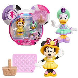 Famosa MICKEY&MINNIE, 2 Figurines Articulées 7,5 cm avec Accessoires, Différents Modèles Disponibles, Jouet pour Enfants Dès 3 Ans, Mcn17 - Publicité