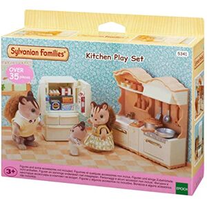 SYLVANIAN FAMILIES 5341 La Cuisine aménagée, Mobilier Mini-Univers Multicolore - Publicité