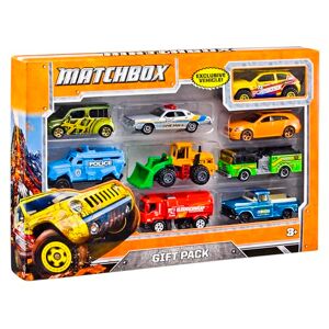 Matchbox Coffret 9 véhicules, Jouet pour Enfant de Petites Voitures Miniatures, modèle aléatoire, X7111 - Publicité
