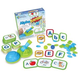 Learning Resources Jeu de lettres et d’orthographe Alphablasters, jeux éducatifs d’intérieur, alphabet préscolaire, jouets petite enfance, apprentissage préscolaire petite enfance, 85 pièces, 4+ - Publicité