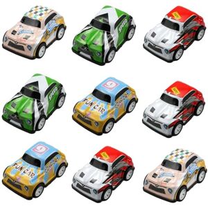 Hyakoz 9 Pièces Lot Petites Voitures Jouets Metal Voiture Jouet Cascadeuse Mini Voitures de Course Apporter Valise Petites Voitures Jouets pour Enfants Filles Garçons 2 3 4 Ans et Plus - Publicité