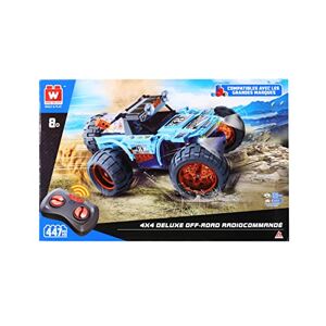 Wise Block Deluxe Off-Road RC Construction Toy, STEM Toy Compatible with Lego for Children from 8 Years, 447 Pieces Building Kits, Remote Controlled Car, RC Cars, Birthday Gifts for Children - Publicité