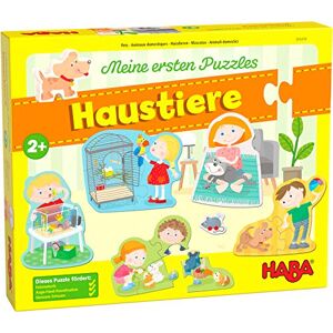 HABA -Mes Premiers Puzzles – Animaux domestiques, 305470, Multicolore - Publicité