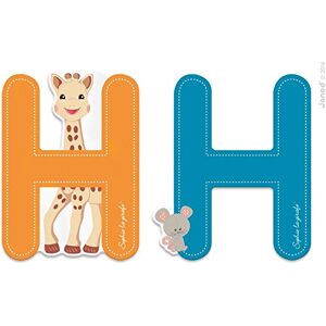 Janod Lettre de l'alphabet Sophie la girafe H - Publicité