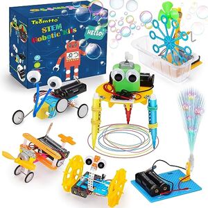 Lypsochaat Kit Robot Jouet Enfant, Experiences Scientifiques Enfants 6 7 8 9 10 Ans, Jouet de Construction Bricolage Kit Éducatif STEM pour Garçons Fille, Cadeau - Publicité