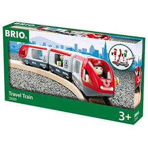 Brio World 33505 Train de Voyageurs Pour circuit de train en bois Système d'attache aimantée Figurines incluses Jouet pour garçons et filles dès 3 ans - Publicité