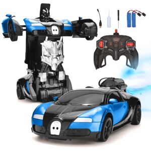 Maxesla Voiture de Jouet Robot Déformée 2 en 1 Voiture Télécommandée  Transfor
