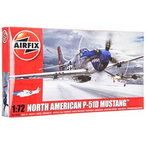 Airfix Kit de maquette en plastique A01004 North American P-51D Mustang à l'échelle 1:72, série 1 - Publicité