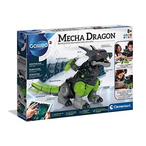 Clementoni - Galileo Mecha Dragon-Robot programmable pour Enfants à partir de 8 Ans, 59215, coloré - Publicité