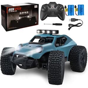 dexinco Voiture télécommandée, Voiture RC 4WD, Échelle 1/18, 2,4 GHz, 40 km/h  Voiture de Course Étanche Tout-Terrain Monster RC Camion avec 2 Batteries  60 Minutes Autonomie Jouet - Rouge : : Jeux et Jouets