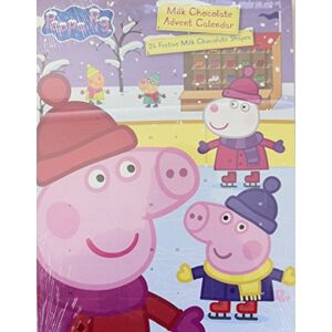 Premier Life Store Peppa Pig Calendrier de l'Avent Chocolat Formes festives - Publicité