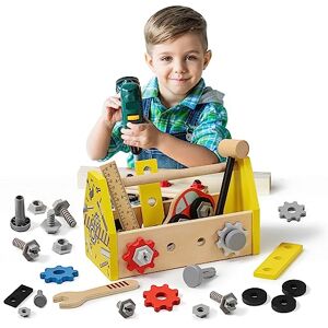 NCKIHRKK 73 Pièces Jouet Outil pour Enfants, Outils de Construction et  Accessoires, malette outils enfant, Boite a Outil avec Perceuse Électrique,  Outils de Travail Jouet, pour Enfant 3 Ans+ : : Jeux