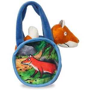 Aurora , Marchandise Officielle, 61050, Le Renard du Gruffalo Fox dans Un Sac de Transport, Peluche, Marron & Blue - Publicité