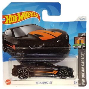 Hot Wheels 18 Camaro SS HW Dream Garage 2/5 HTB50 Carte courte GM Noir Mattel 2024-1:64 - Publicité