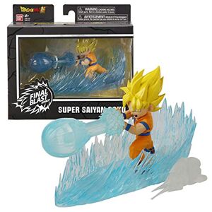 Bandai Dragon Ball Super Figurine Final Blast 9 cm Super Saiyan Goku Multicolore 36151 - Publicité