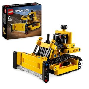 Lego Technic Le Bulldozer, Jouet de Construction pour Enfants, Véhicule Excavateur, Cadeau pour Garçons et Filles Dès 7 Ans, Jeu Imaginatif 42163 - Publicité