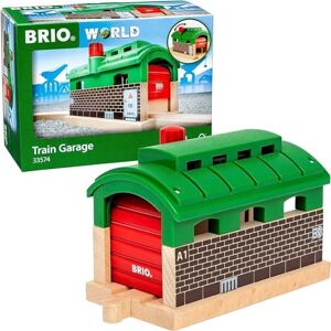 Brio World 33574 Tunnel Garage Accessoire pour circuit de train en bois Action de jeu sans pile Jouet pour garçons et filles à partir de 3 ans - Publicité