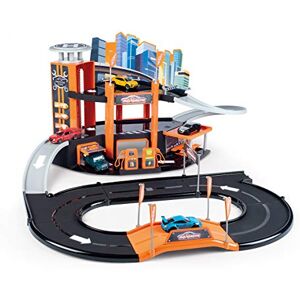 Smoby Majorette Garage Motor City Plus 1 Véhicule Inclus Ascenseur + Atelier Mécanique Fabriqué en France 20580300 Multicolore - Publicité