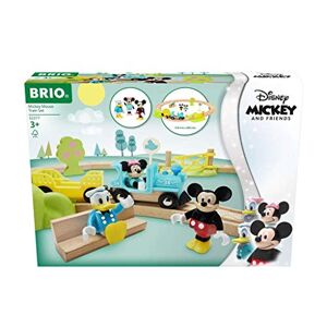 Brio 32277 Circuit Mickey Mouse/Disney Mickey and Friends Coffret Complet 18 pièces Circuit de Train en Bois Jouet pour garçons et Filles dès 3 Ans - Publicité