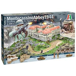 ITALERI 6198 6198S-1:72 Montecassino'44 Gustav Line Battle, kit de Construction, modélisme, Bricolage, Loisirs, Collage, kit en Plastique, fidèle aux détails, Multicolore - Publicité