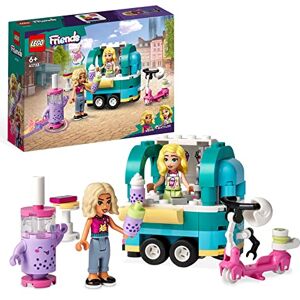 Lego 41733 Friends La Boutique Mobile de Bubble Tea, Jouet Filles et Garçons 6 Ans, Jeu Créatif, avec Véhicules, et Personnages Nova & Mathilde, Série 2023 - Publicité