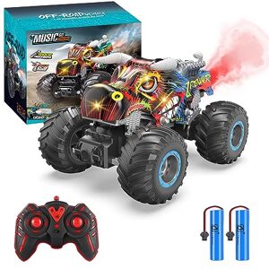 voiture télécommandée, voiture 4WD RC 36 km / h 1:16 radiocommandé véhicule  tout-terrain électrique 2.4 télécommandé tout-terrain monstre camion buggy  voiture jouet cadeau pour enfants et adultes 