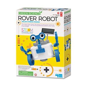 4M 403417 Green Science Rover Robot-Solar Hybrid Power, Multi - Publicité
