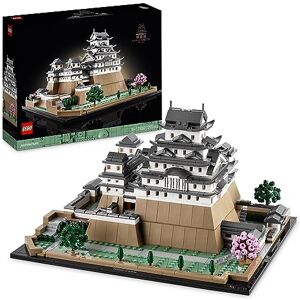 Lego 21060 Architecture Le Château d'Himeji,Kit de Construction de Maquette pour Adultes,Idée Cadeau pour Mamans Fans de Jardinage et de Culture Japonaise,Comprend des Cerisiers en Fleurs à Construire - Publicité