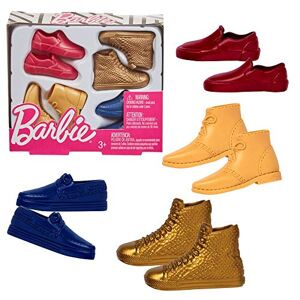 Mattel Ensemble de Chaussures   Barbie GHW73   Accessoires pour Poupée Ken - Publicité