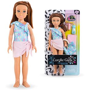 Corolle Girls Coffret Zoé à la Plage, poupée Mannequin, 5 Accessoires, 28cm, dès 4 Ans, 9000600140 - Publicité