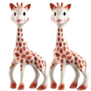 Vulli Sophie the Giraffe Teether Set de 2 fanions pour nouveau-né - Publicité