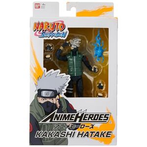 Bandai Naruto Shippuden-Figurine Anime Heroes 17 cm-Kakashi Hatake, 36903, Multicolore - Publicité