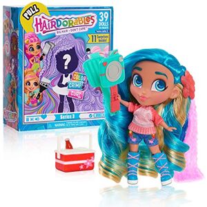 Famosa Hairdorables, Poupée (Serie 3) avec 11 Accessoires Surprises, Cheveux à coiffer, Modèles aléatoires, 39 poupées à collectionner, Jouet pour enfants dès 3 ans, HAA05 - Publicité