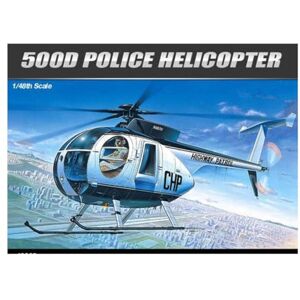 Academy Hughes 500D Police Helicopter - Publicité