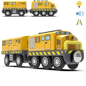 Train de locomotives à Piles (Connexion magnétique) - Ensemble de