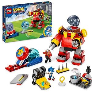 Lego 76993 Sonic The Hedgehog Sonic Contre Le Death Egg Robot du Dr. Eggman, Jouet pour Enfants, avec Sphère de Vitessse et Lanceur avec 6 Personnages, Cadeau pour Garçons et Filles - Publicité