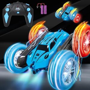 Tecnock 2024 Voiture Télécommandée 360 ° Rotation Camion Cascadeuse RC  Voiture 2.4GHz Mains Contrôle 4WD Intérieur/Extérieur RC Car LED Flash  Voiture Jouet 3-10+ Ans Garçon Fille Cadeau de Charge : : Jeux et  Jouets