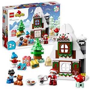 Lego 10976 Duplo La Maison en Pain d'Épices du Père Noël, Jouet Maison, avec Briques, Figurine Père Noël, Cadeau Noël, Enfants, Filles et Garçons Dès 2 Ans - Publicité