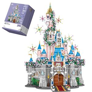 LOZ Mini Blocks 1051 Château Fantasy Architecture Blocs de Construction Maison 5427 Pièces Grand MOC Modulaire Castle Maison Maquette Kit de modélisation Cadeaux de Noël Jouets pour Enfants et Adultes - Publicité