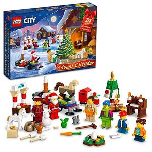 Lego City 60352 Calendrier de l'Avent 2022 à partir de 5 ans 287 pièces Multicolore 15.04x10.32x2.78'' - Publicité