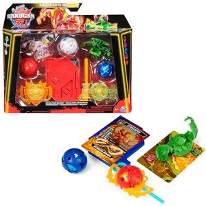 BAKUGAN 3.0 BATTLE PACK 3 Billes , 2 Billes Special Attack, 2 Anneaux De Combat, 1 Carte Lanceur Et 12 Cartes Collection  Jouet Jouet Enfant 6 Ans Et + Modèle Aléatoire - Publicité