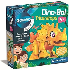 Clementoni Galileo Robotics 59326 DinoBot Triceratops Kit de modélisation Dinosaure, Robot Jouet pour Enfants à partir de 5 Ans - Publicité