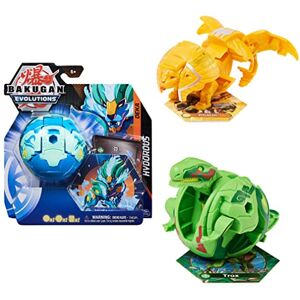 BAKUGAN Evolutions Pack 1 DEKA Saison 4-1 Bille Deka avec 1 Bakucore Format Deka Et 1 Carte Collection Tirée du Dessin Animé Jouet Enfant 6 Ans et + Modèle Aléatoire - Publicité