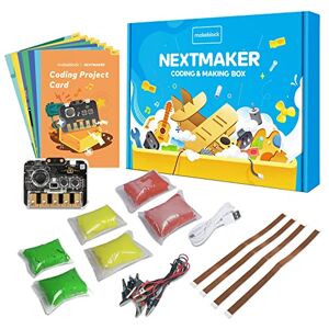 Makeblock NextMaker 3-en-1 Kit STEM pour Les Enfants de 8 à 10 Ans, Kit de Jouets éducatifs, Kit Scientifique pour Enfants pour Apprendre la Programmation, l'ingénierie et l'électronique - Publicité