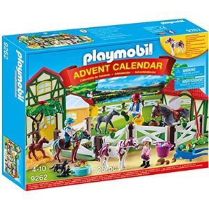 Playmobil 9262 Calendrier de l'Avent "Centre équestre - Publicité