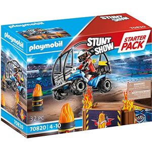 Playmobil 70820 Starter Pack Stuntshow avec Rampe Stuntshow- Stuntshow- Coffret découverte idée Cadeau - Publicité